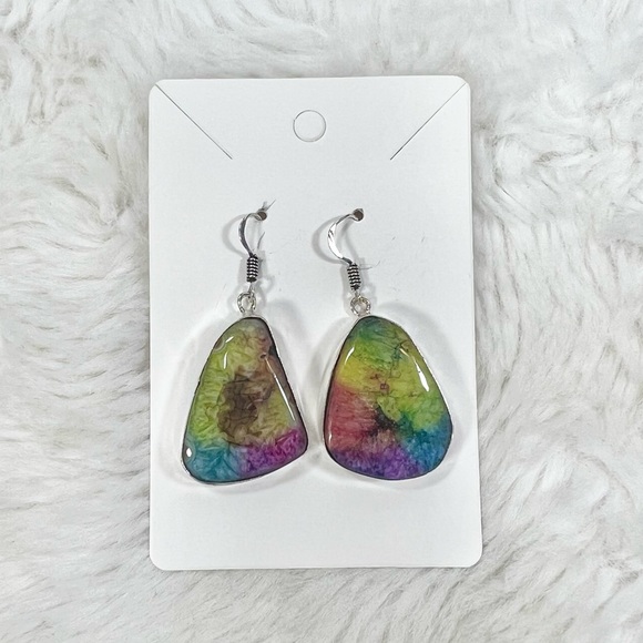 Add on Item - Rainbow Solar Quartz 925 Earrings to Match #A22 - Picture 3 of 4